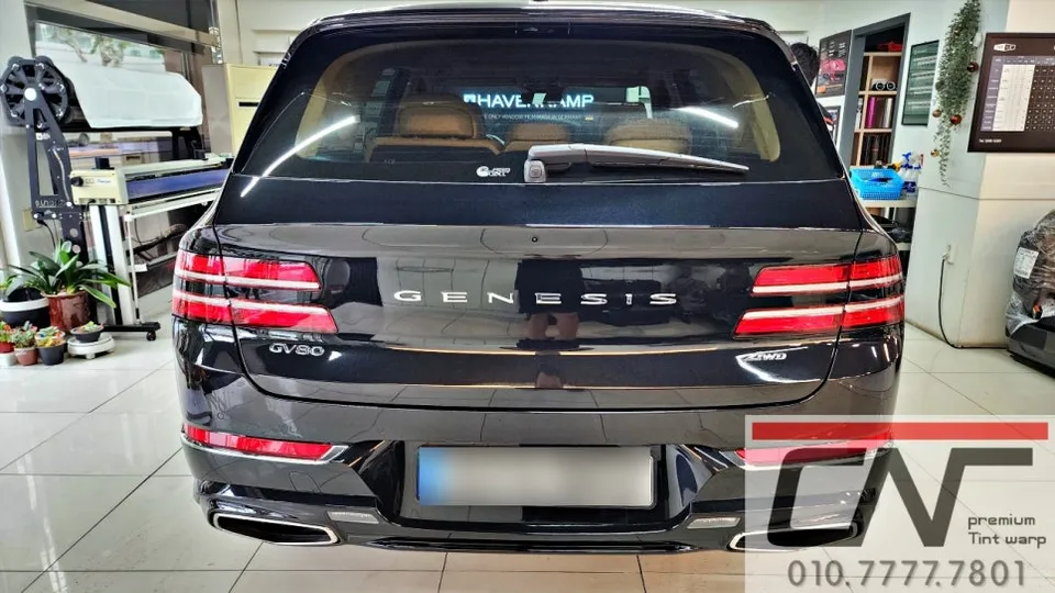Genesis GV80のカーフィルム施工事例｜費用目安・仕上がり 施工写真 1-2