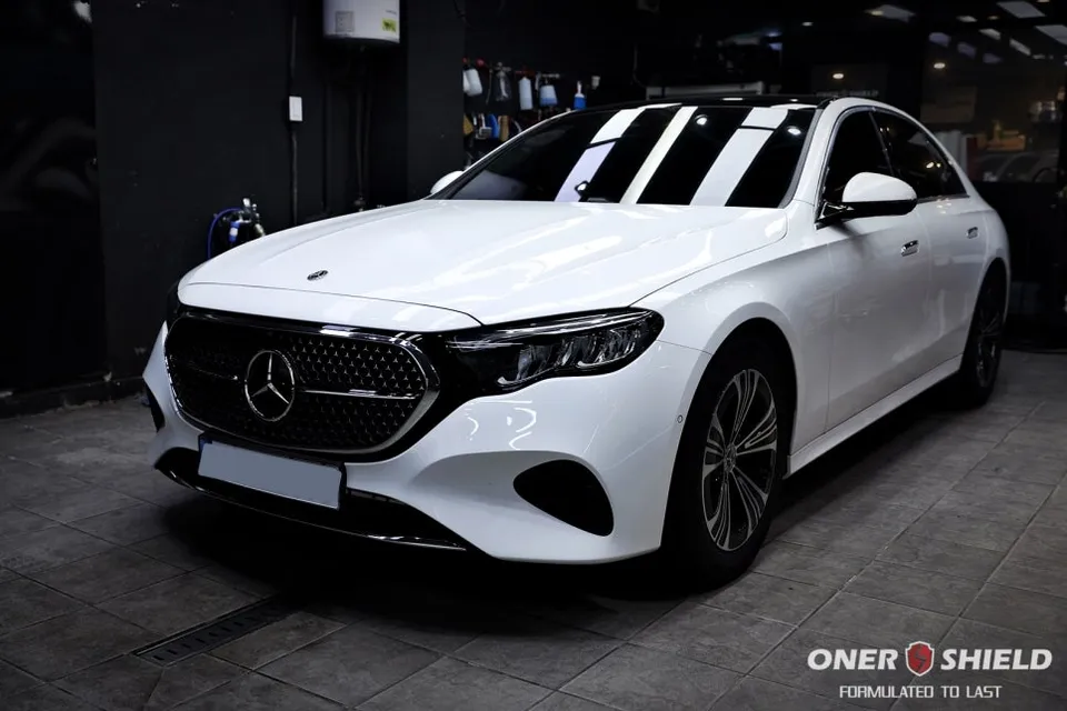 Mercedes-Benz E-Class W214 ppf installation result