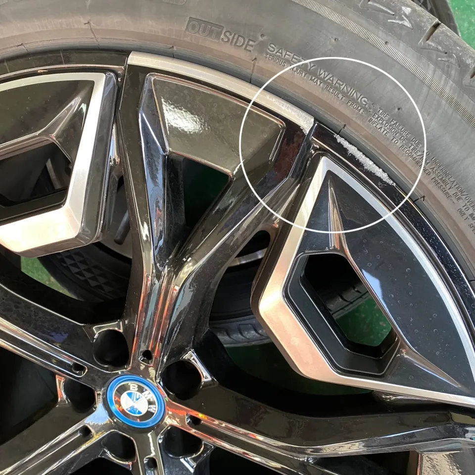 BMW iX wheel repair - BMW iX Wheel Repair & Painting Review — Plastic Wheel Restoration photo 5