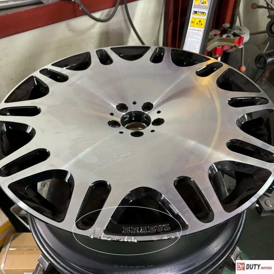 Mercedes-Benz GLS wheel repair - Mercedes-Benz GLS Wheel Repair & Painting Review photo 5