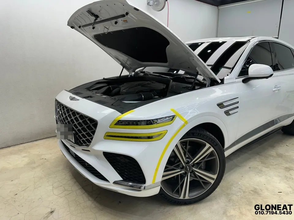 Genesis GV80 Coupeのカーラッピング事例|費用目安・仕上がり 施工写真 3-2
