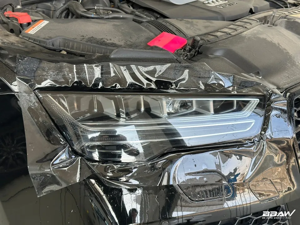 Audi A7 PPF施工事例｜スモークカラーで高級感アップ 施工写真 3-2