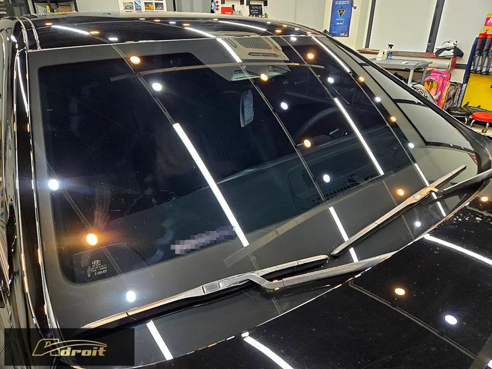 Hyundai Grandeur GN7のカーフィルム施工事例|費用目安と仕上がり 施工写真 4-1