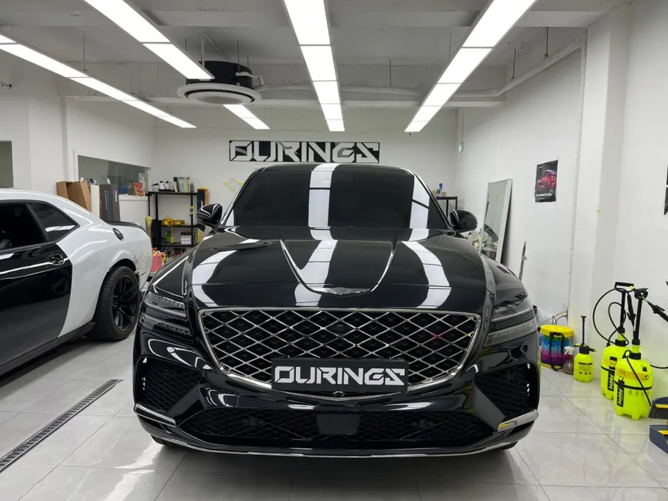 Genesis GV80 Coupe vinyl wrap installation result
