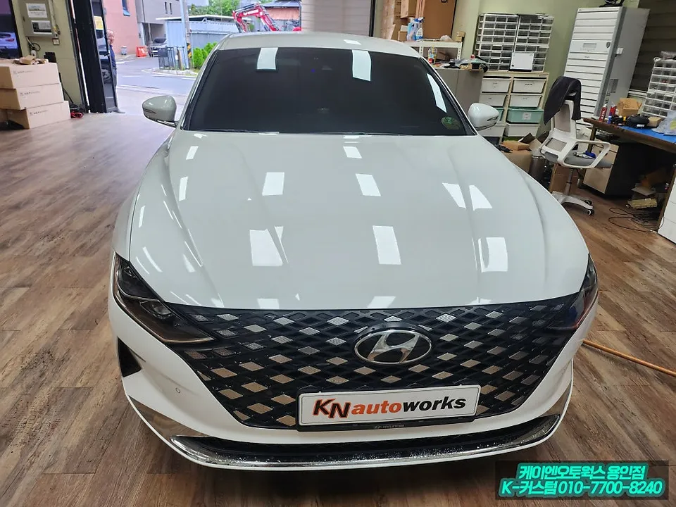 Hyundai Grandeur IG Ambient Lighting Review — Cost & Results Before