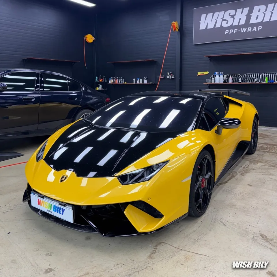 Lamborghini Huracán PPF施工事例｜費用目安・仕上がり 施工写真 1-1