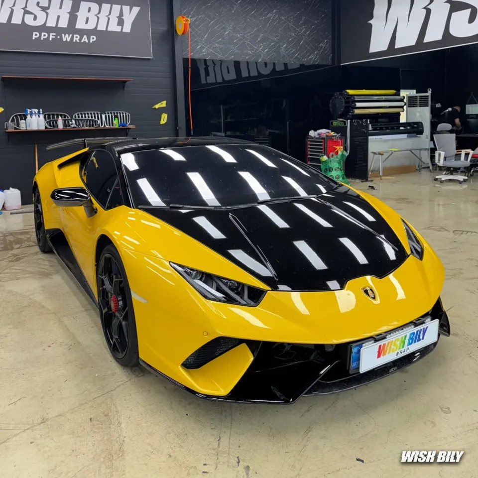 Lamborghini Huracán PPF施工事例｜費用目安・仕上がり 施工写真 2-1