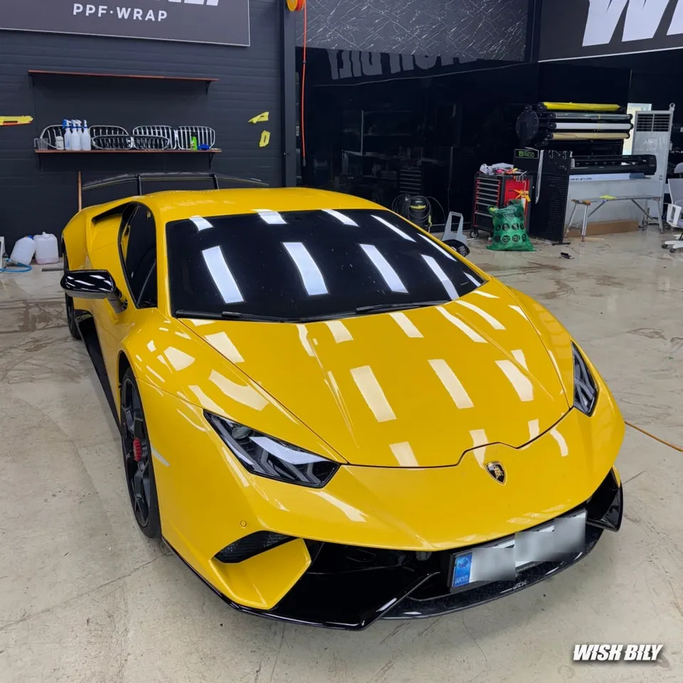 Lamborghini Huracán PPF施工事例｜費用目安・仕上がり 施工写真 4-2
