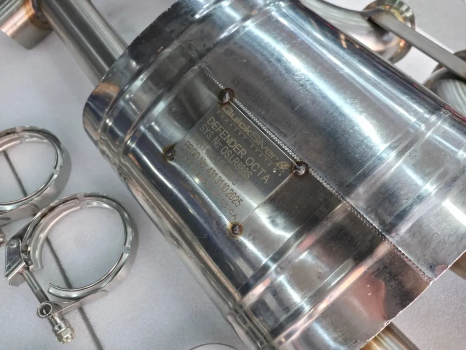 Land Rover Defender exhaust upgrade - Land Rover Defender Performance Upgrade Review photo 3