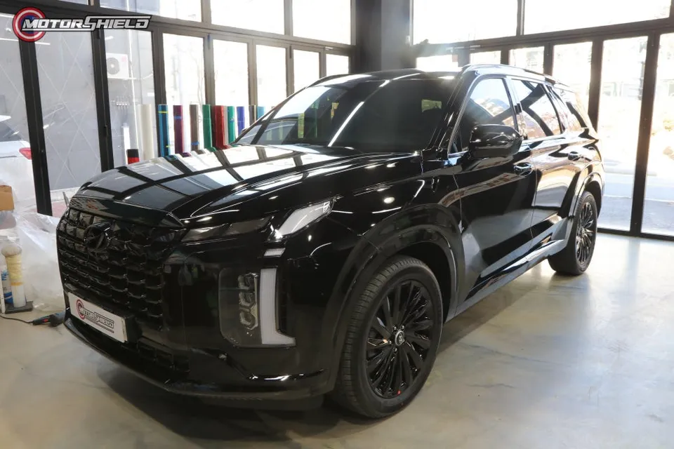 Hyundai Palisadeのカーラッピング事例|費用目安・仕上がり 施工写真 1-1