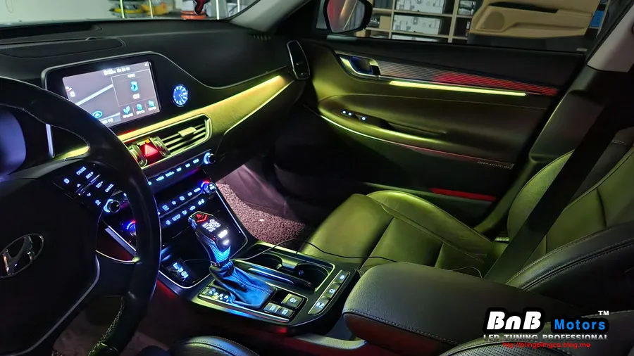 Hyundai Grandeur IG ambient lighting - Hyundai Grandeur IG Ambient Lighting Review — Cost & Results photo 4