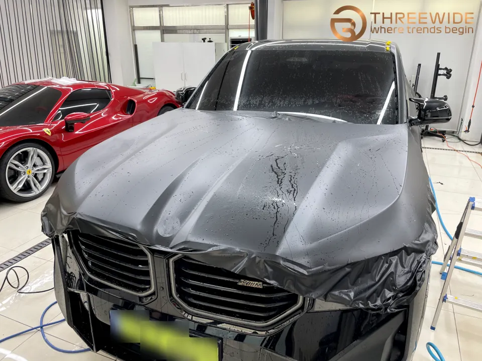 BMW XMのPPF施工事例 施工写真 2-2