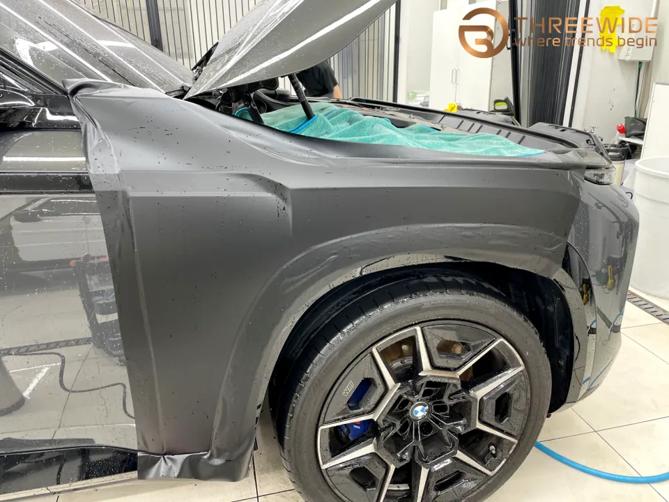 BMW XMのPPF施工事例 施工写真 1-3
