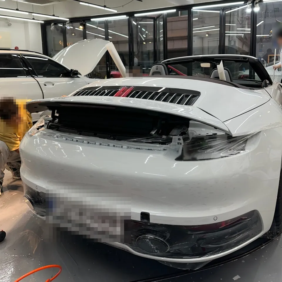 Porsche 911のPPF施工事例｜費用目安と仕上がり 施工写真 3-1