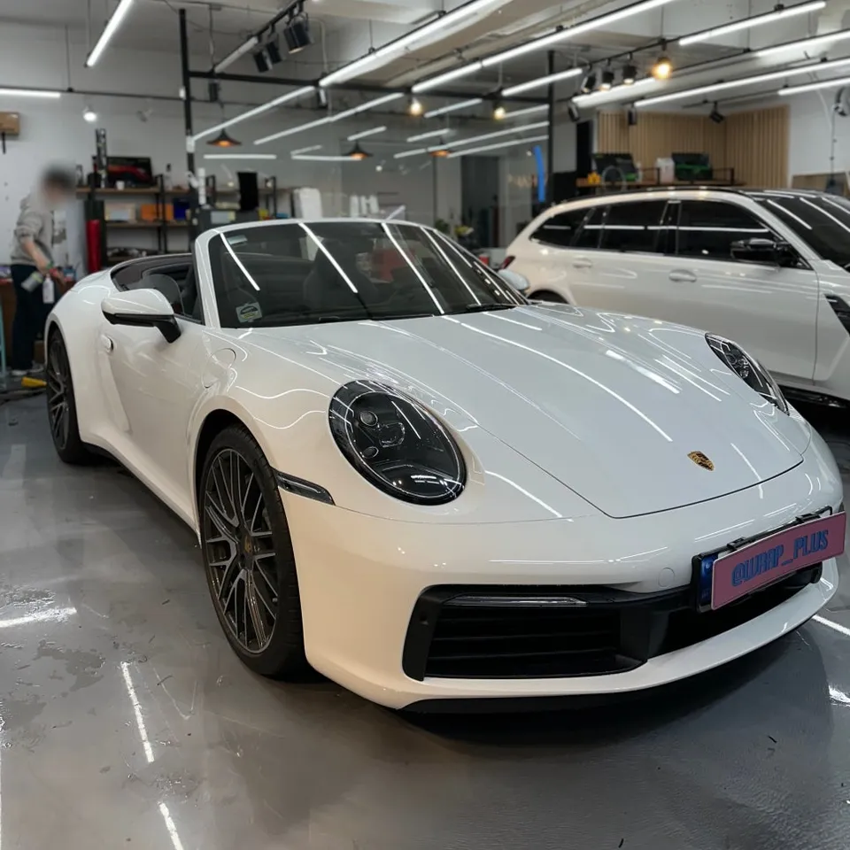 Porsche 911のPPF施工事例｜費用目安と仕上がり 施工写真 1-3