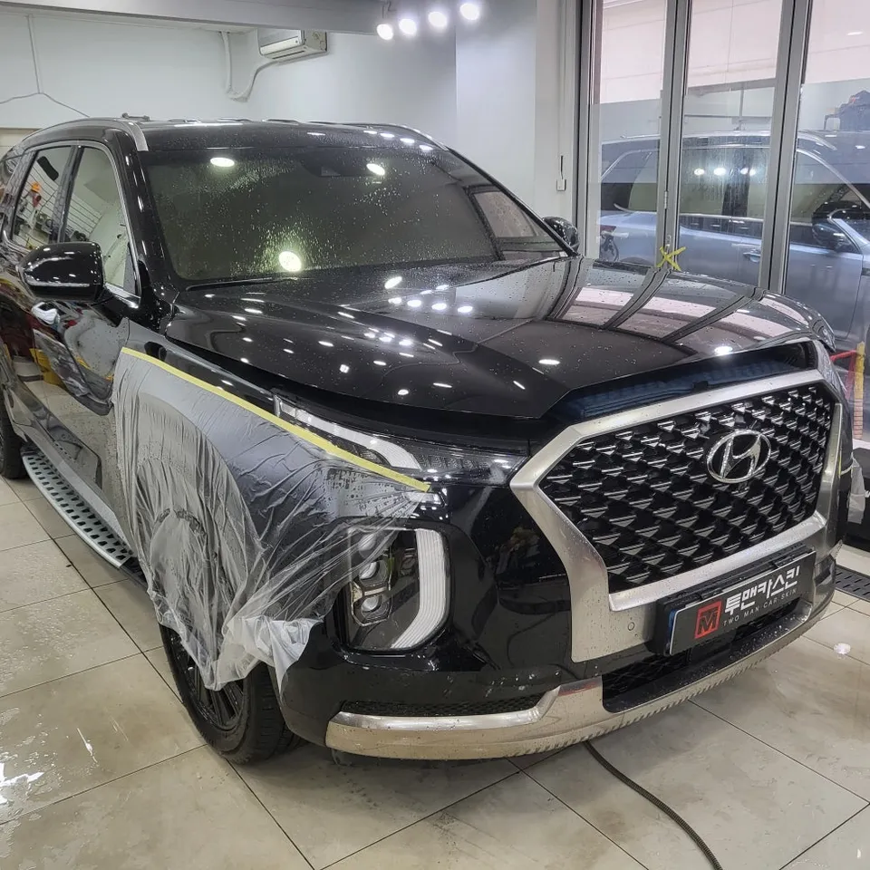 Hyundai Palisade PPF施工事例｜費用目安と仕上がり 施工写真 1-3