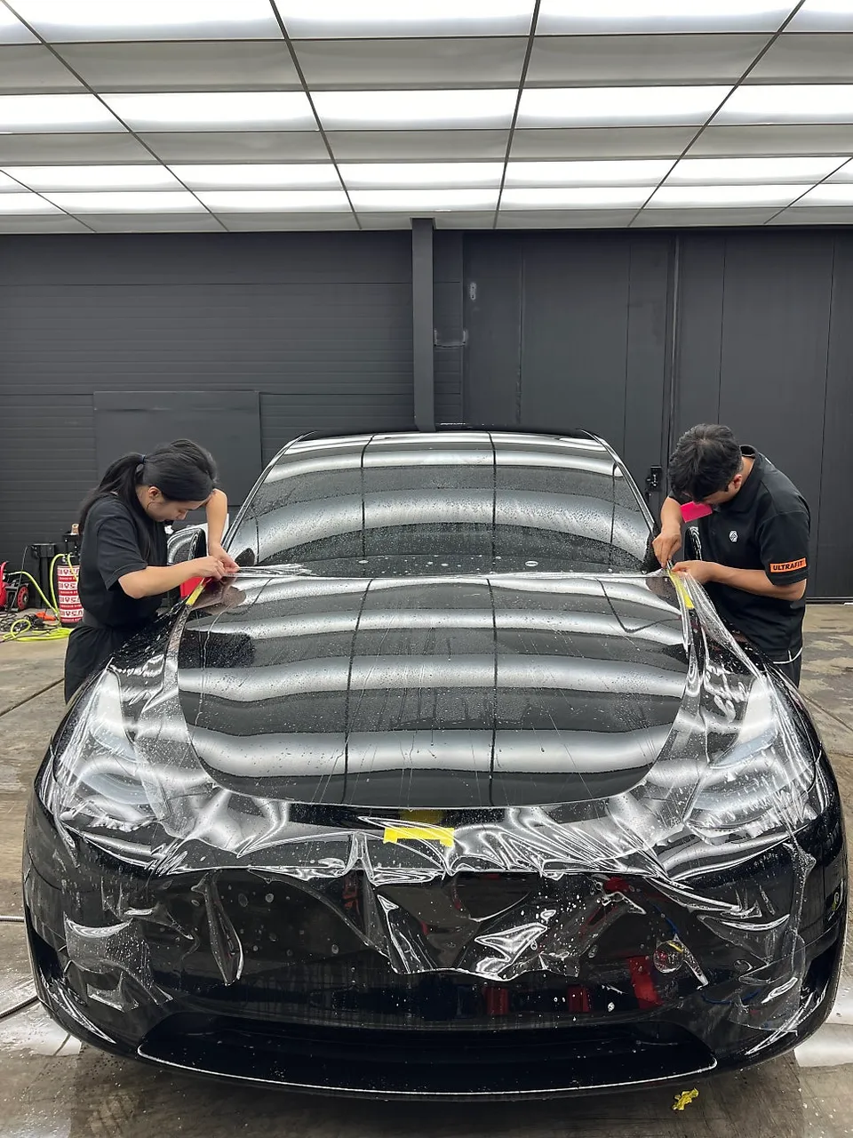 Tesla Model Y PPF施工事例|費用目安・仕上がり 施工写真 3-1