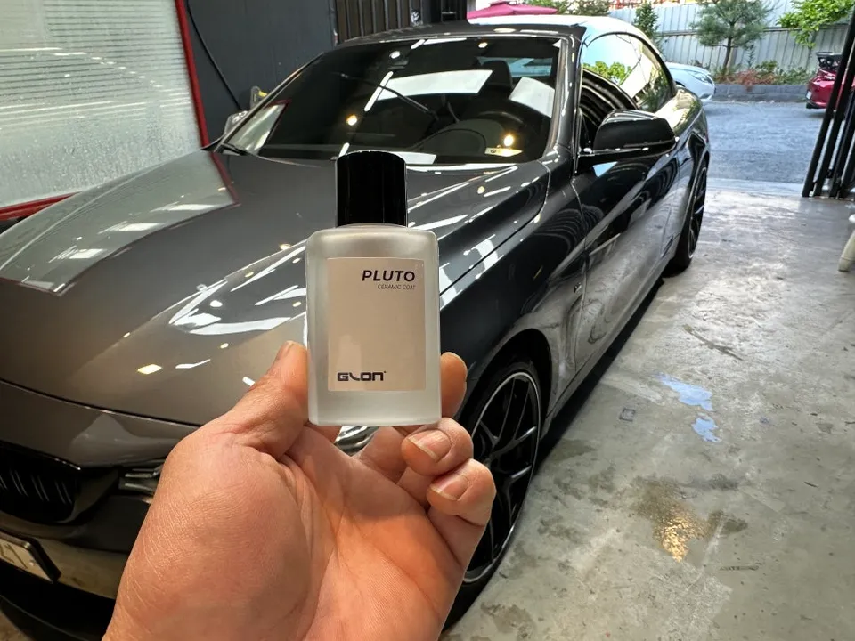 BMW 4 Seriesのガラスコーティング事例 施工写真 1-3