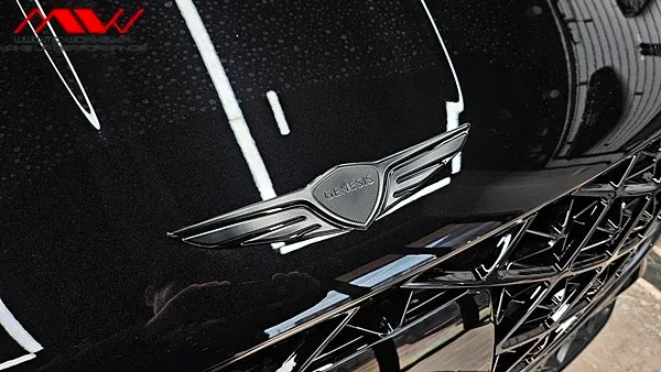 Genesis G80のカーラッピング事例｜費用目安・仕上がり 施工写真 1-2