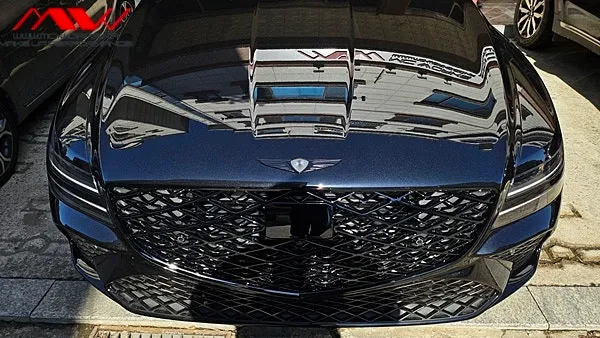 Genesis G80のカーラッピング事例｜費用目安・仕上がり 施工写真 3-2
