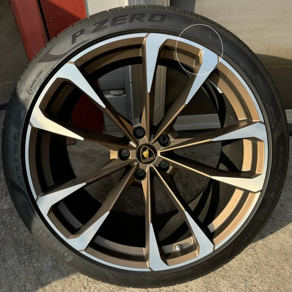 Lamborghini Urus Wheel Repair & Painting Review — Restored to New