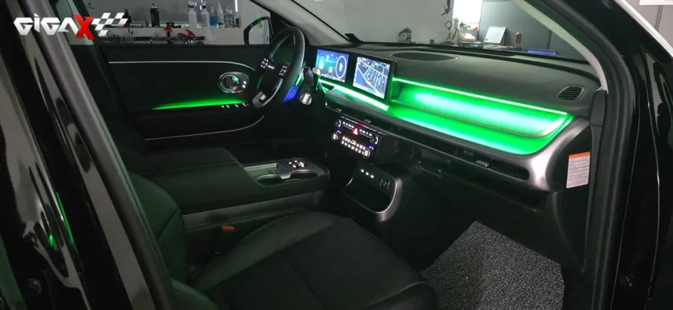 Hyundai IONIQ 9 Ambient Lighting Review — Enhanced Interior Mood After