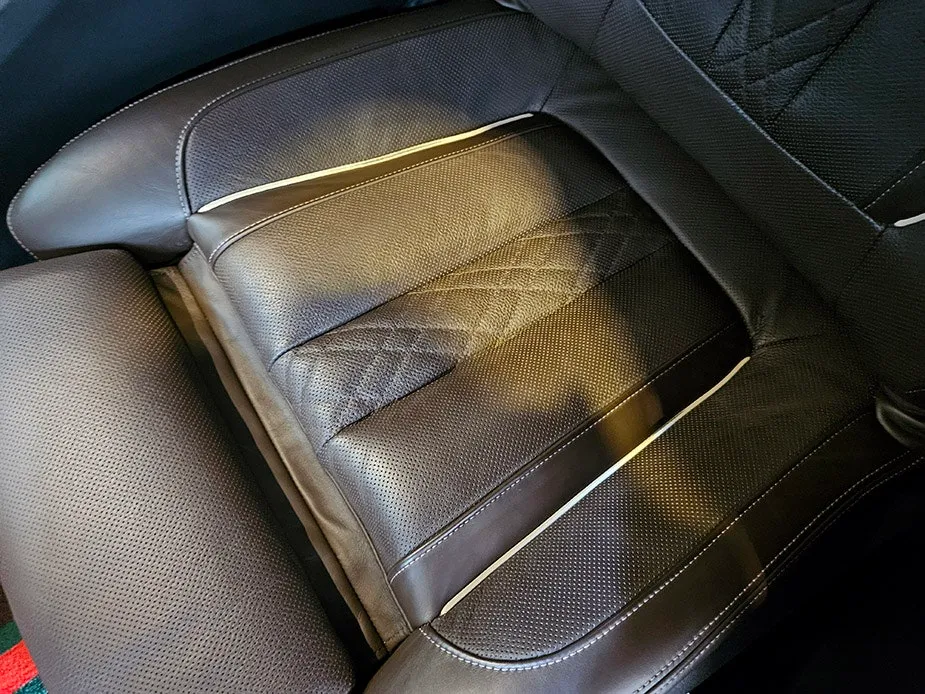 BMW 5 Series G30 interior customization - BMW 5 Series G30 Seat Restoration Review — Restored Comfort photo 6