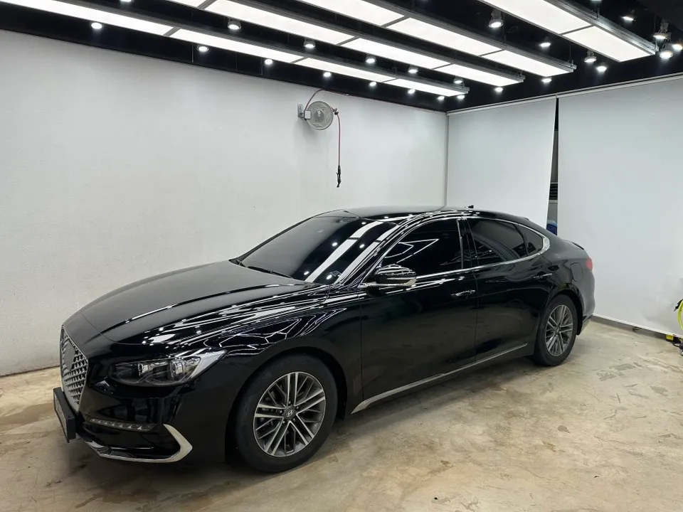 Hyundai Grandeur IGのガラスコーティング事例 写真