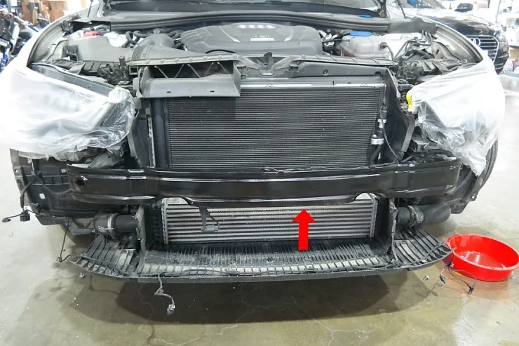 Audi A6 body kit - Audi A6 RS6 Grille Upgrade Review: Bumper Removal to Paint photo 5
