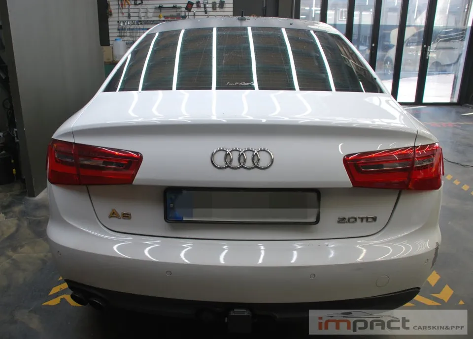 Audi A6のカーラッピング事例｜費用目安・仕上がり 施工写真 1-1