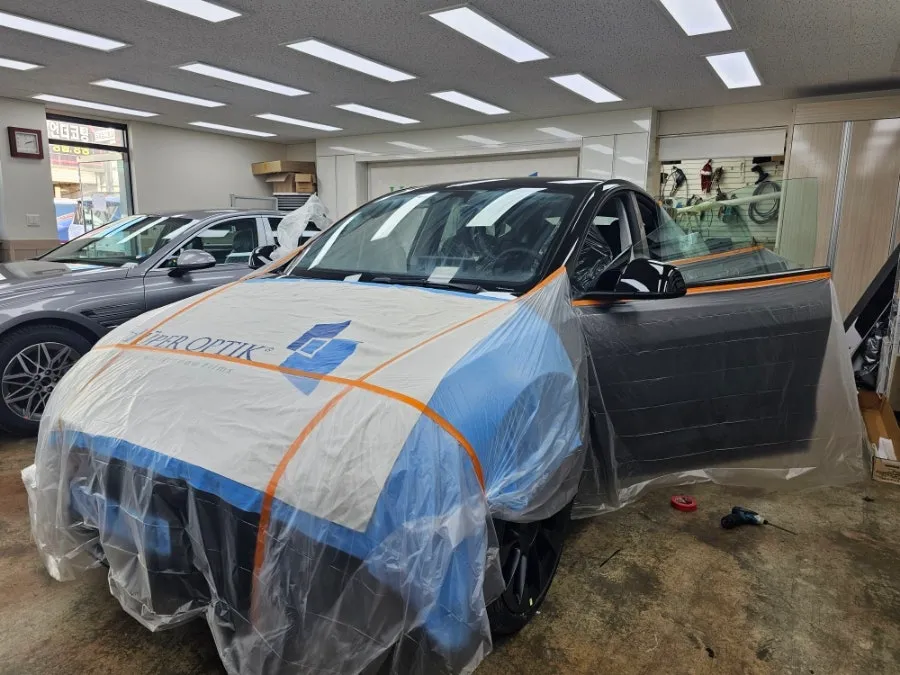 Tesla Model Yのカーフィルム施工事例｜費用目安・仕上がり 施工写真 3-2