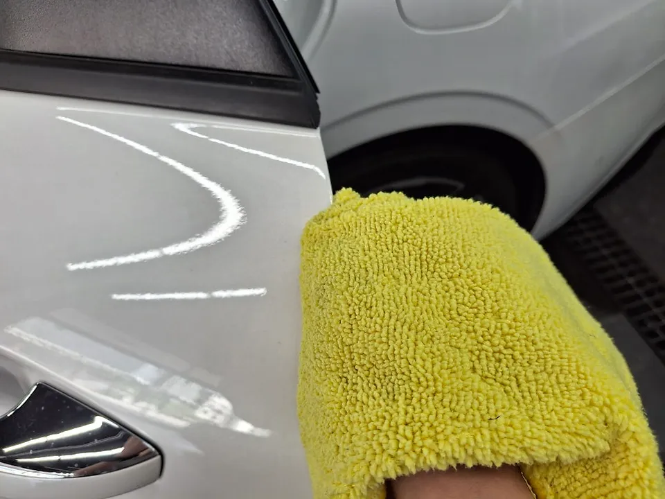 Kia K5のPPF施工事例 施工写真 4