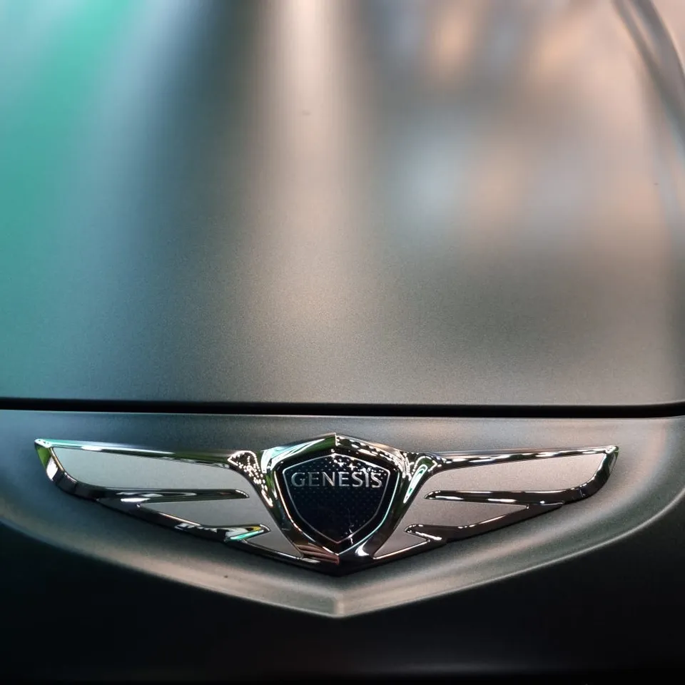 Genesis GV80のガラスコーティング事例|韓国での施工 施工写真 3-3