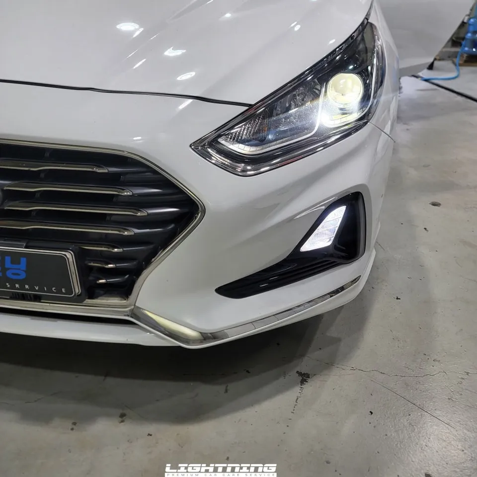 Hyundai Sonata New Rise oem options - Hyundai Sonata New Rise OEM LED DRL Upgrade Review photo 4