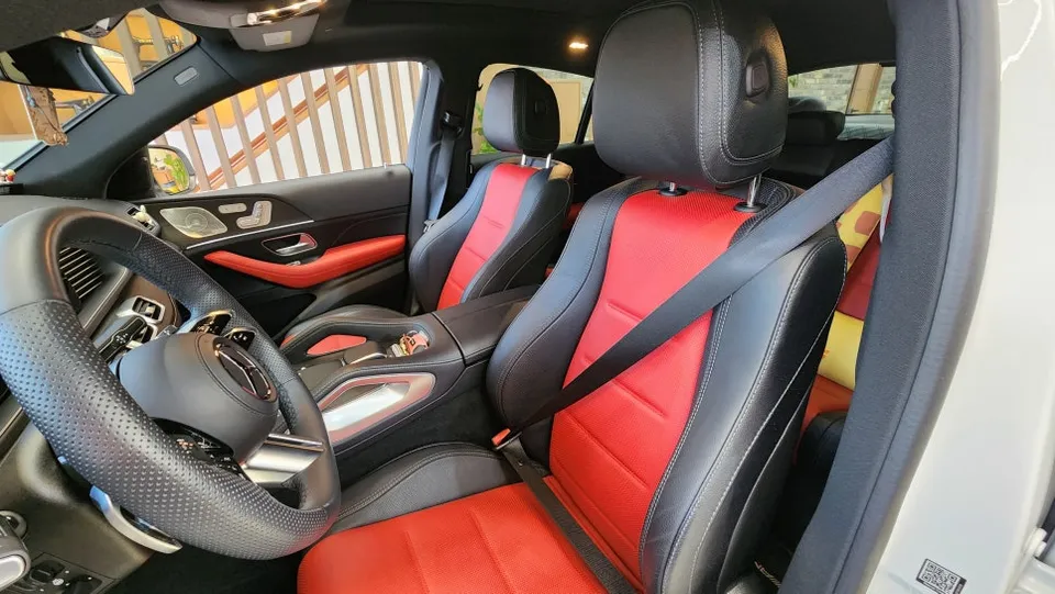 Mercedes-Benz GLE Coupe interior customization installation result