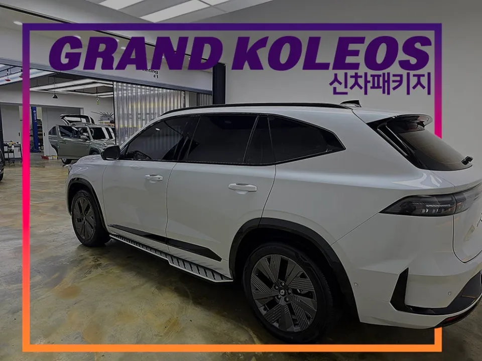 Renault Grand Koleos new car package installation result