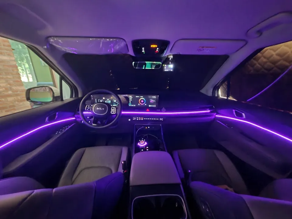 Kia Carnival KA4 ambient lighting - Kia Carnival KA4 Ambient Lighting Review — Cost & Results photo 4
