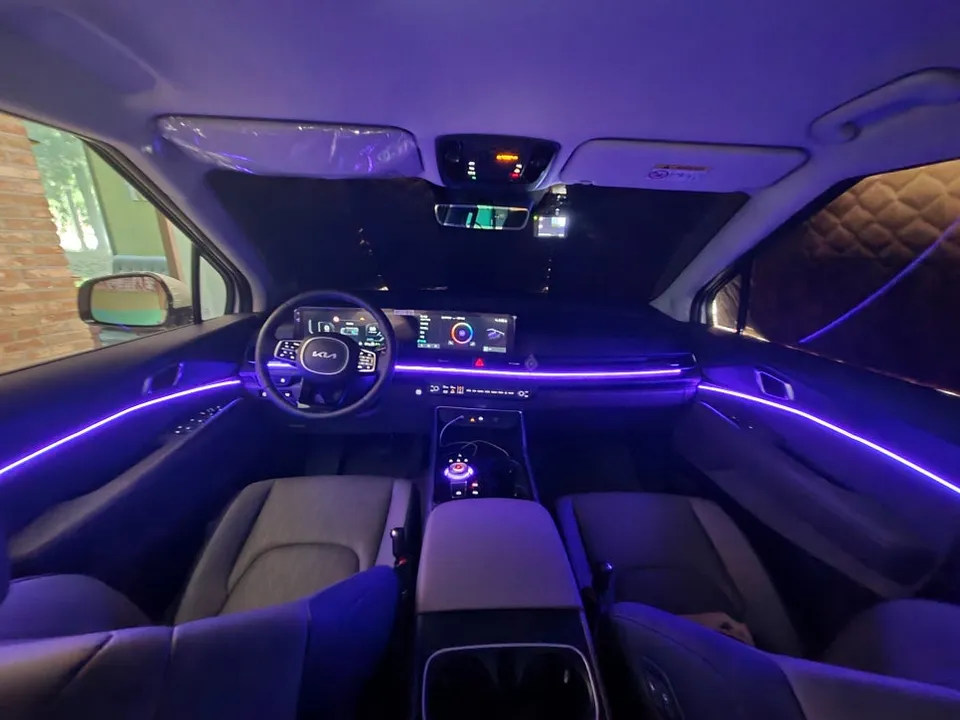 Kia Carnival KA4 ambient lighting - Kia Carnival KA4 Ambient Lighting Review — Cost & Results photo 5