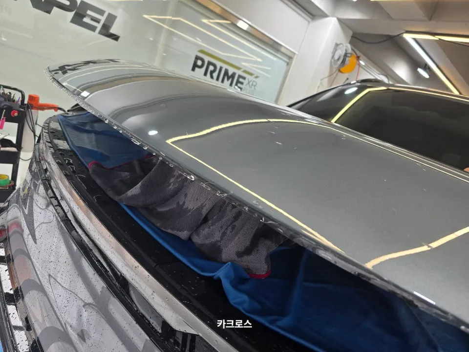 Kia EV9 PPF施工事例｜費用目安と仕上がり 施工写真 3-2