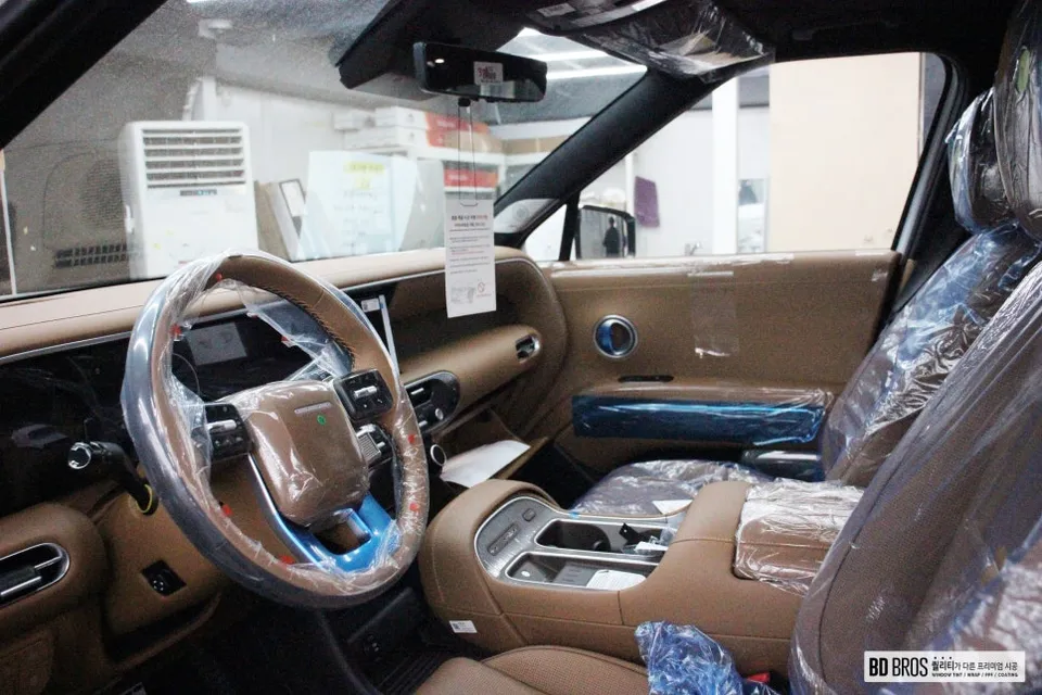 Hyundai Palisadeのカーフィルム施工事例|費用目安・仕上がり 施工写真 4-1
