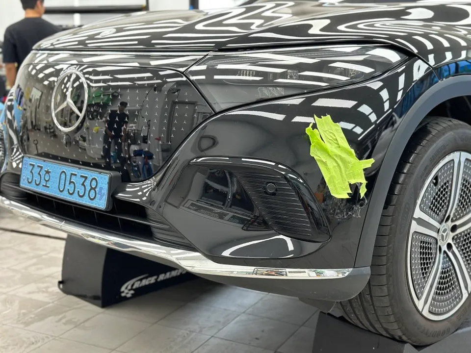 Mercedes-Benz EQS PPF施工事例|費用目安・仕上がり 施工写真 1-2
