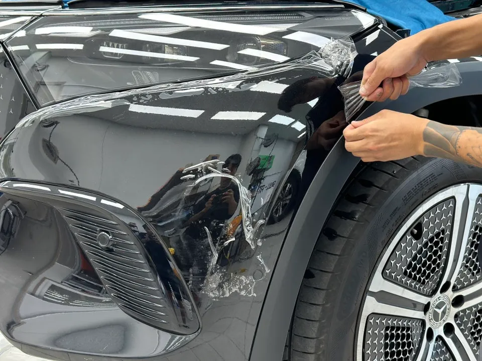 Mercedes-Benz EQS PPF施工事例|費用目安・仕上がり 施工写真 2-2