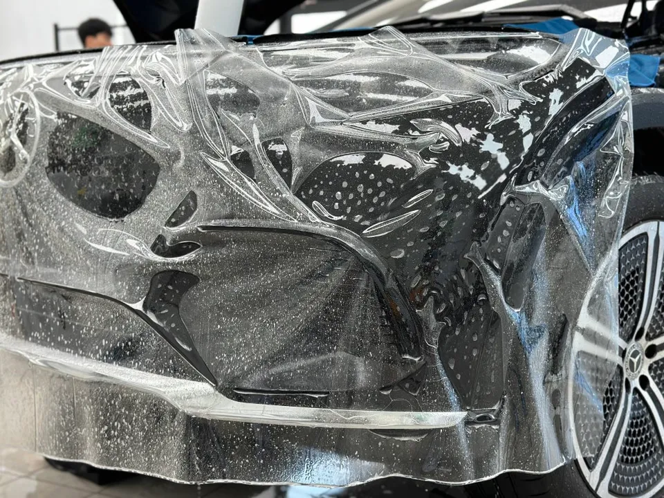 Mercedes-Benz EQS PPF施工事例|費用目安・仕上がり 施工写真 1-3