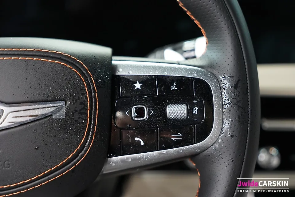 Genesis GV70 ppf - Genesis GV70 Interior PPF Review — Matte Film Stops Fingerprints photo 6