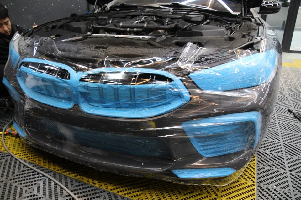 BMW M8のPPF施工事例｜費用目安と仕上がり 施工写真 3-1