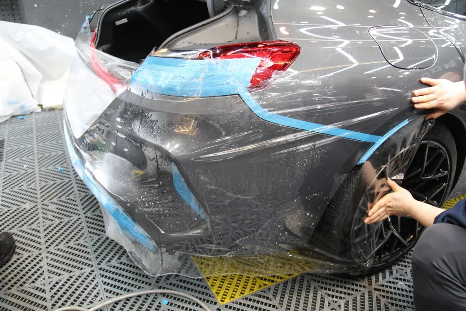 BMW M8のPPF施工事例｜費用目安と仕上がり 施工写真 3-2