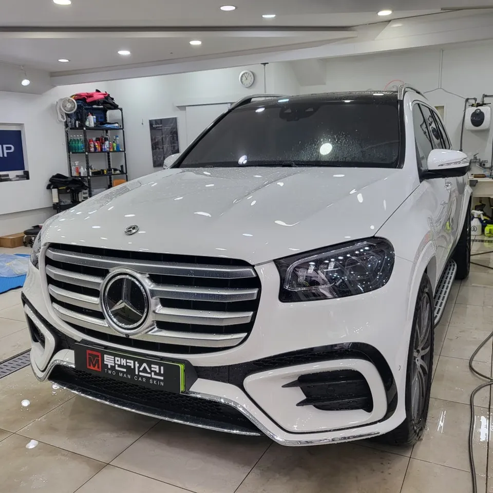 Mercedes-Benz GLSのPPF施工事例｜費用目安と仕上がり 施工写真 3-1