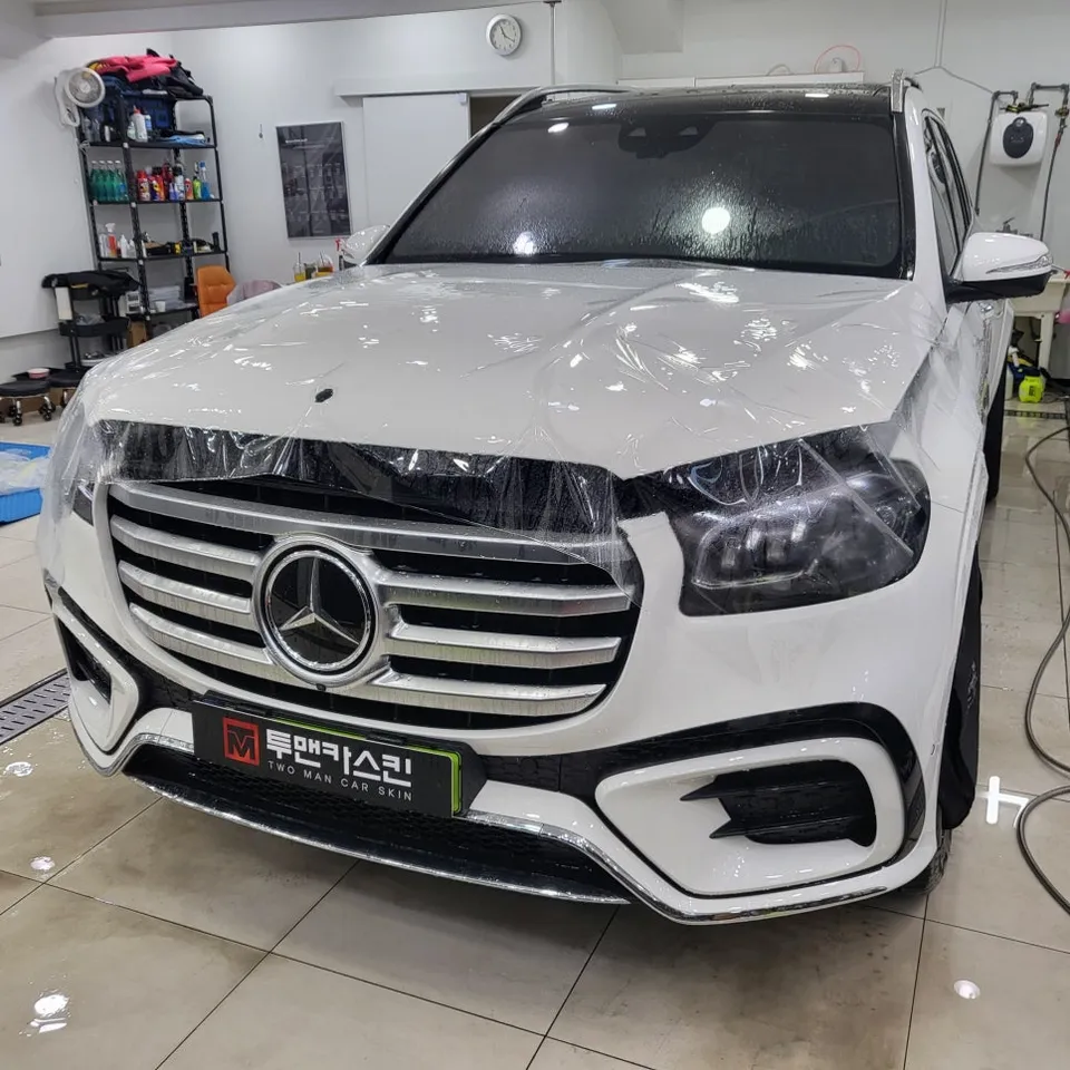 Mercedes-Benz GLSのPPF施工事例｜費用目安と仕上がり 施工写真 2-3
