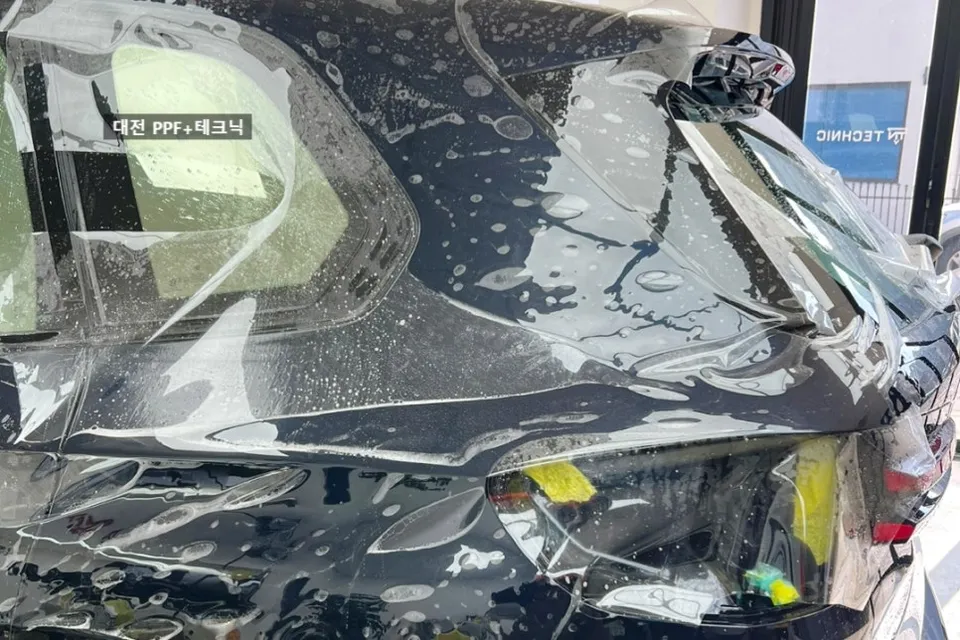 BMW X5 PPF施工事例｜費用目安と仕上がり 施工写真 1-2