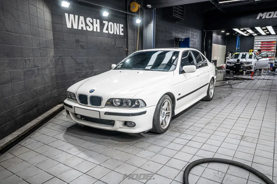 BMW 5 Series ceramic coating installation result